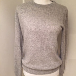 Heather Gray Everlane Cashmere Sweater